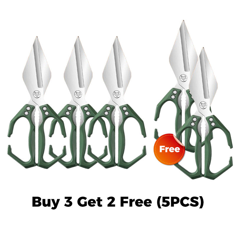 🎁 Monitoimiset raskaan sarjan keittiösakset