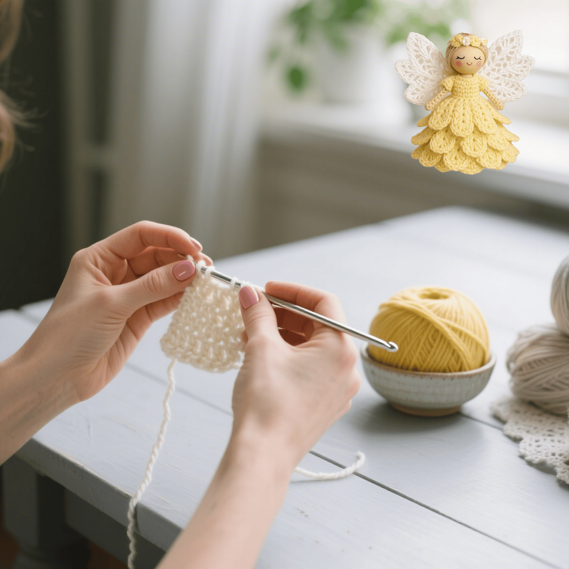 đVirkkaa oma enkeli â Valmis kĂ€sityö-DIY