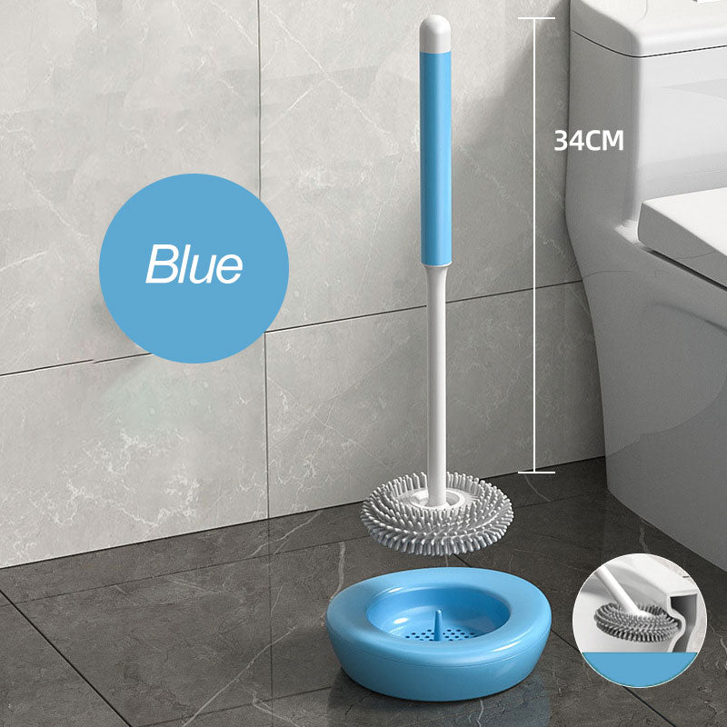 Silikoninen WC-harja säilytysjalustalla