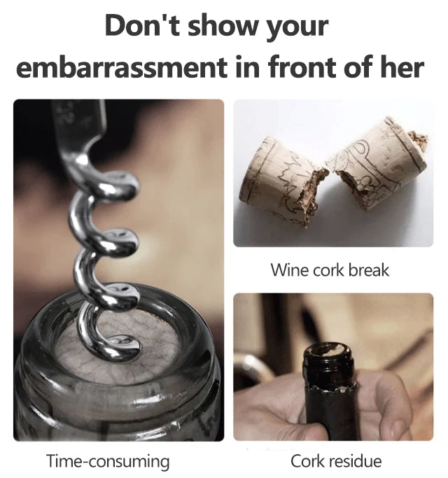 Monikäyttöinen viinipullonavaaja