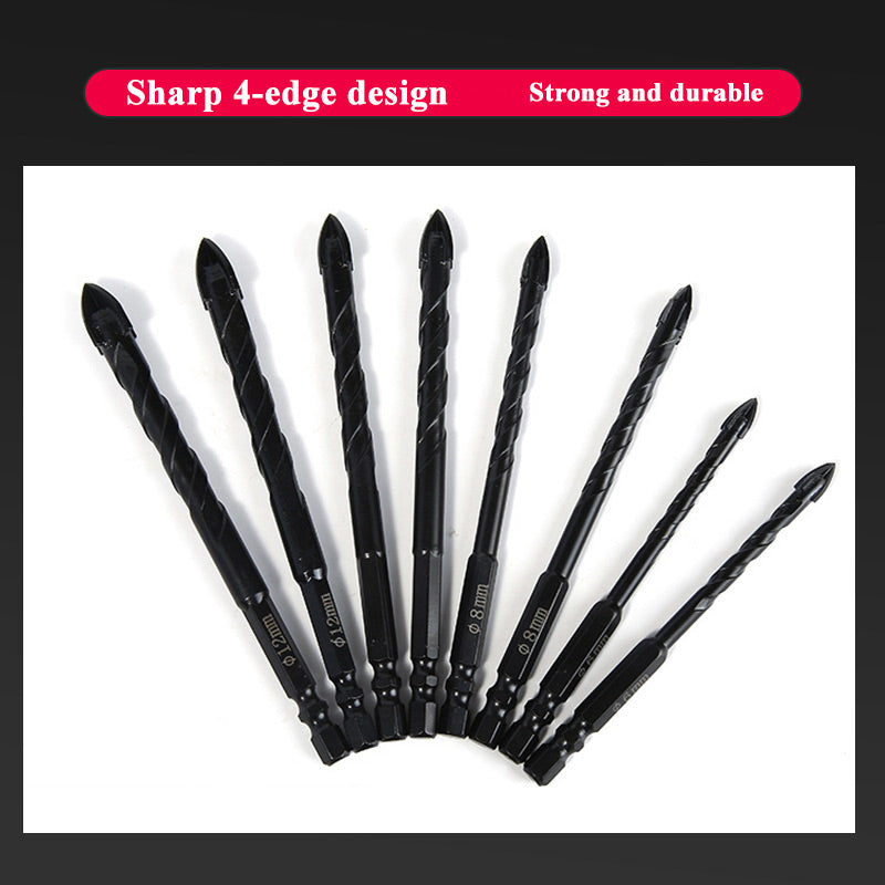 đ„High-strength 4-Edge Cross Drill Bit-sarja