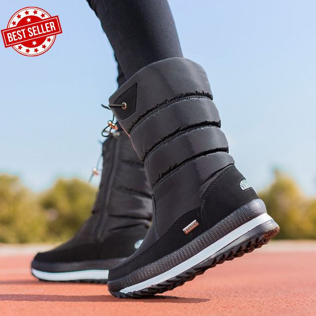 Premium vedenpitävä Faux turkis luistamaton Naisten Snow Boots