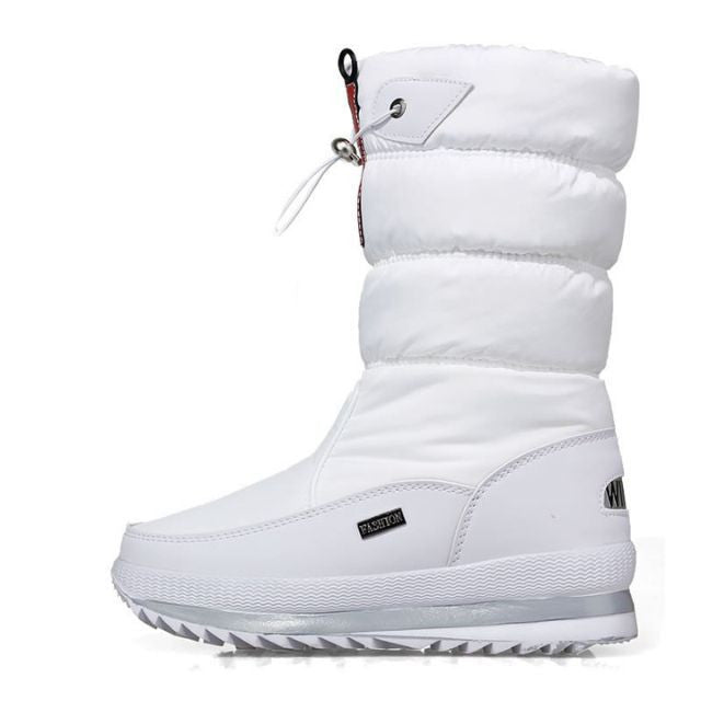 Premium vedenpitävä Faux turkis luistamaton Naisten Snow Boots
