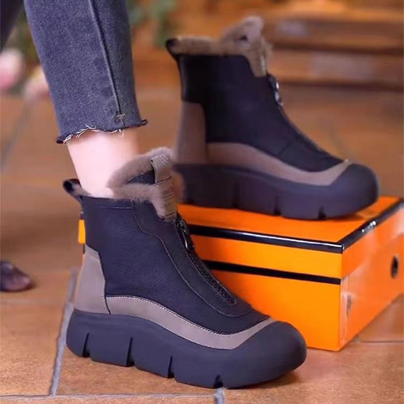 Naisten vedenpitävä lämmin vetoketju Snow Boots