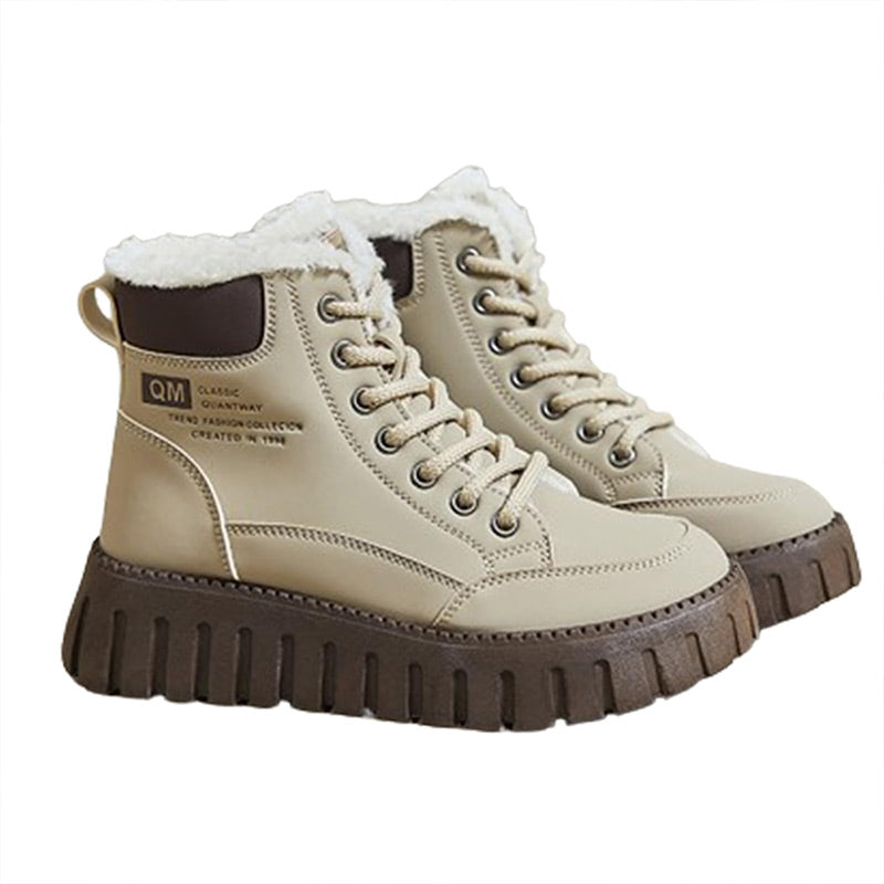 Naisten Lämpimät Talvisaappaat Ulkokäyttöön