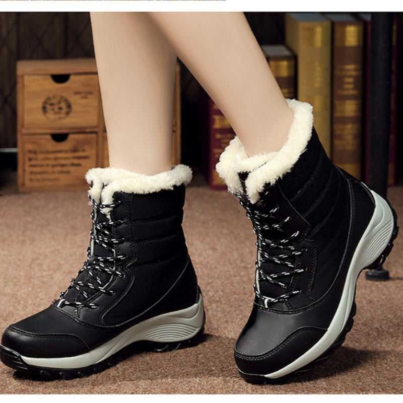 đ„Jopa 49 % alennusta!!đLĂ€mmin paksuuntunut vedenpitĂ€vĂ€ luistamaton Snow Boots