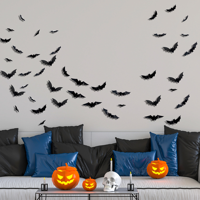 đŠHalloween 3D Lighted Bats
