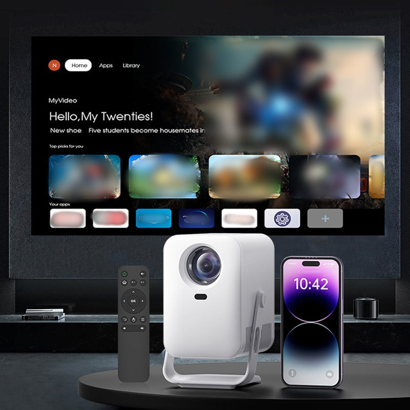 📺 NYT 50 % ALENNUS! ✨ Teräväpiirtoprojektorinäyttö – 120 tuuman diagonaali ja mattavalkoinen pinta kristallinkirkkaaseen kotiteatterikokemukseen 🎬🌟