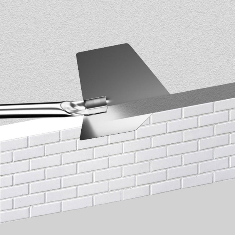2 PCS ulkokulma & sisäkulma ruostumattomasta teräksestä Kipsilevyn kulma lastalla