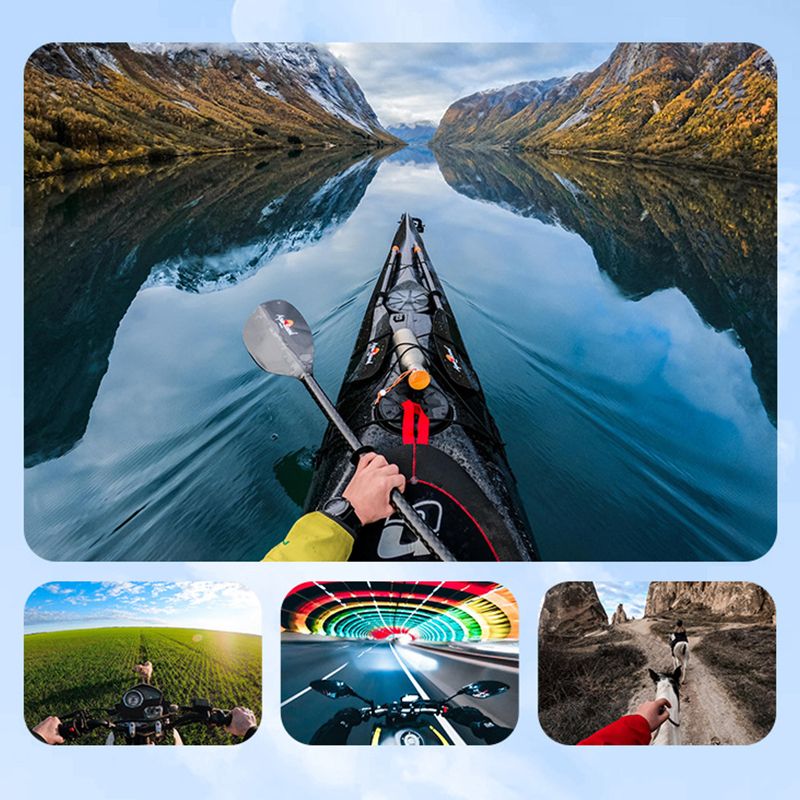 (✨2023 Täysin päivitetty)U-muotoinen kaulateline urheilukameralle