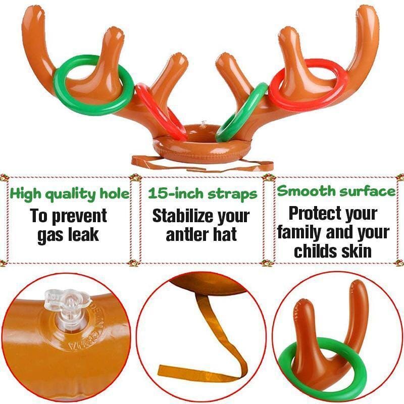 Joulu Poro Antler rengas rengas heittää peliä
