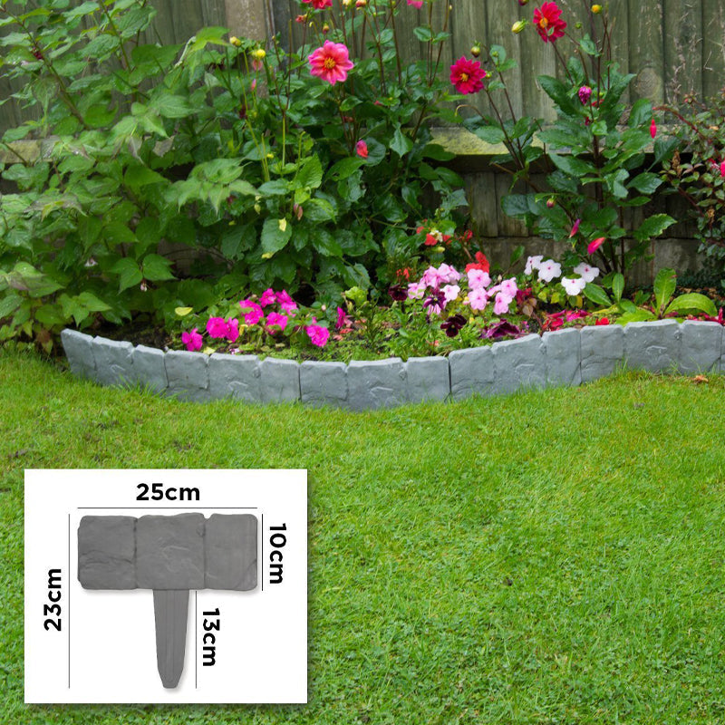 Jäljitelmäkivipuutarha-aita