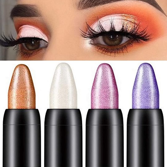 15 Colour Highlighter Eyeshadow Pencil Vedenpitävä Glitter Eye Shadow Eyeliner Pencil(Osta koko setti ja saat parhaan tarjouksen)