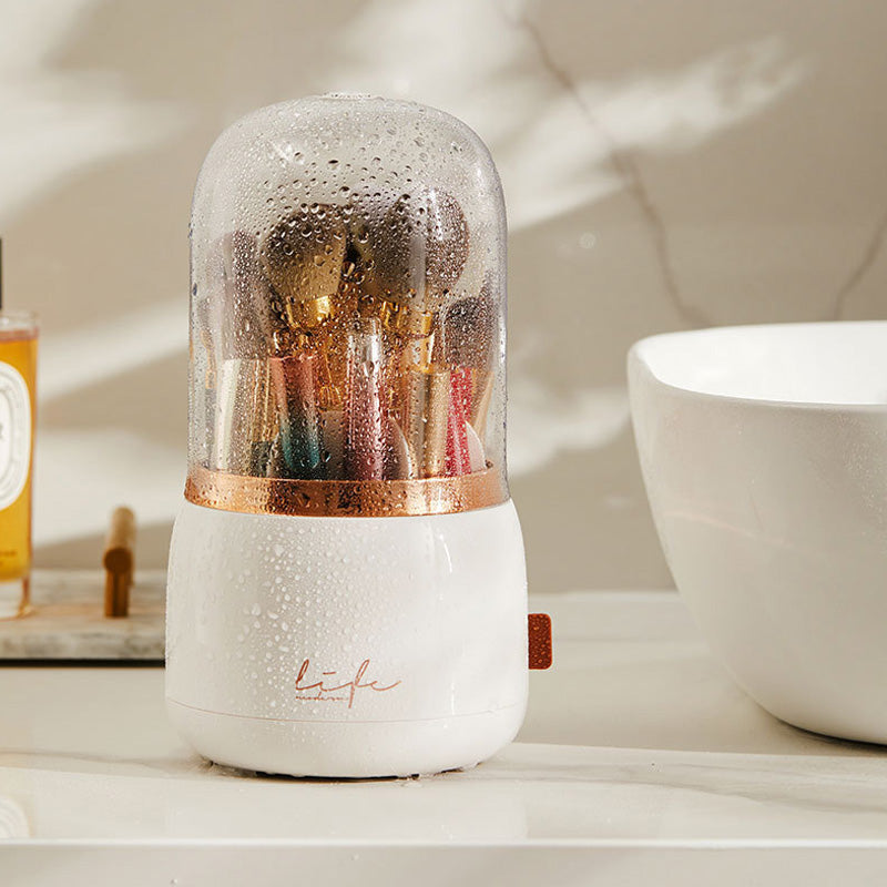 Gift Choice -360 Rotating Dustproof Makeup Brush Holder