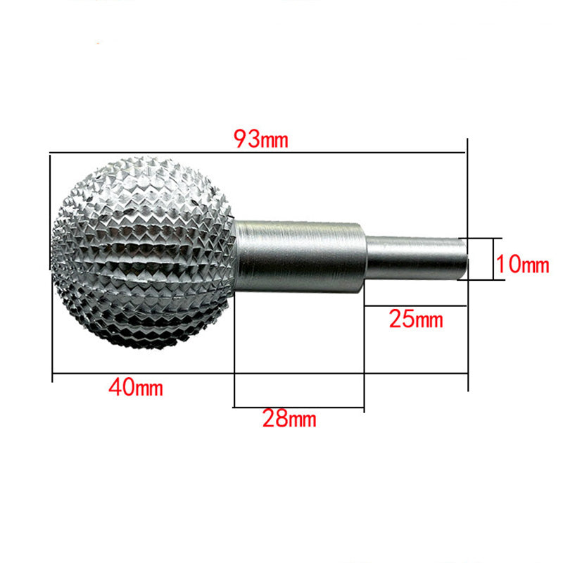 Burr Ball hiiliteräs hiomakone Bit puuntyöstöön