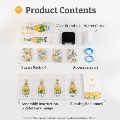 Täydellinen joululahja! - 3D-Taidepalapeli Maljakko