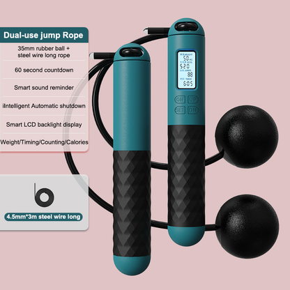 🔥 Hyppynaru laskurilla (narulla/ilman narua), painonpudotukseen, kaloreiden polttamiseen