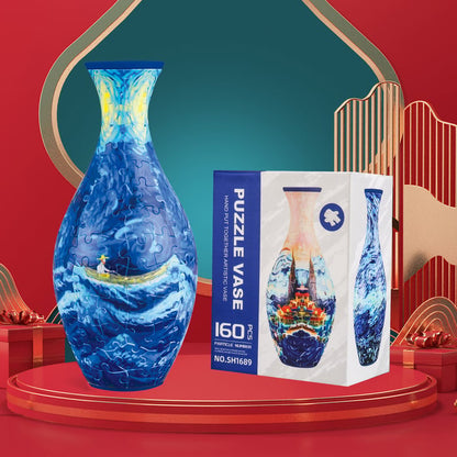 Täydellinen joululahja! - 3D-Taidepalapeli Maljakko