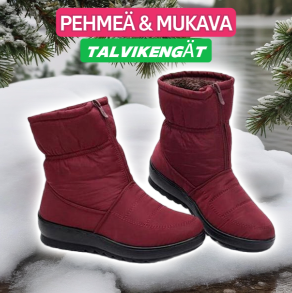 Naisten vedenpitävät lumisaappaat