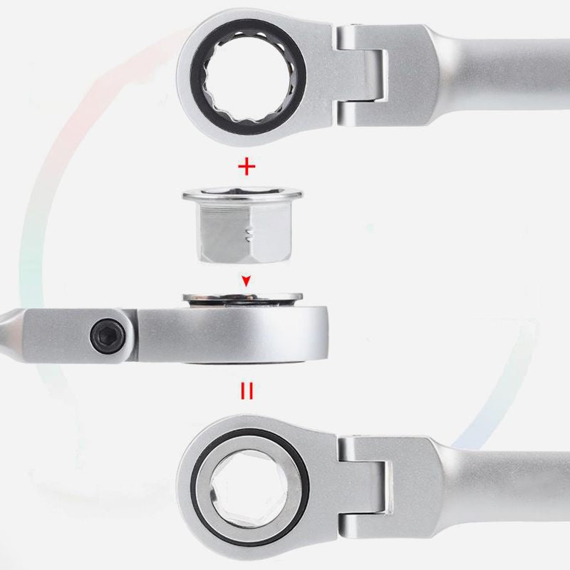 15 kpl säädettävä räikkäavainsarja - Mahtava joululahja