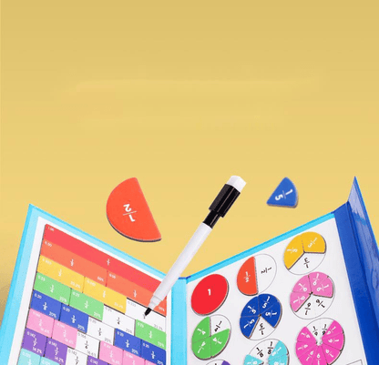 Montessori Magneettikirja Murto-osapuzzle Lapsille