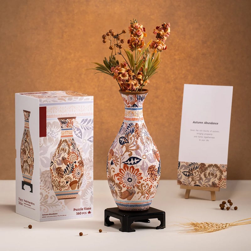 Täydellinen joululahja! - 3D-Taidepalapeli Maljakko