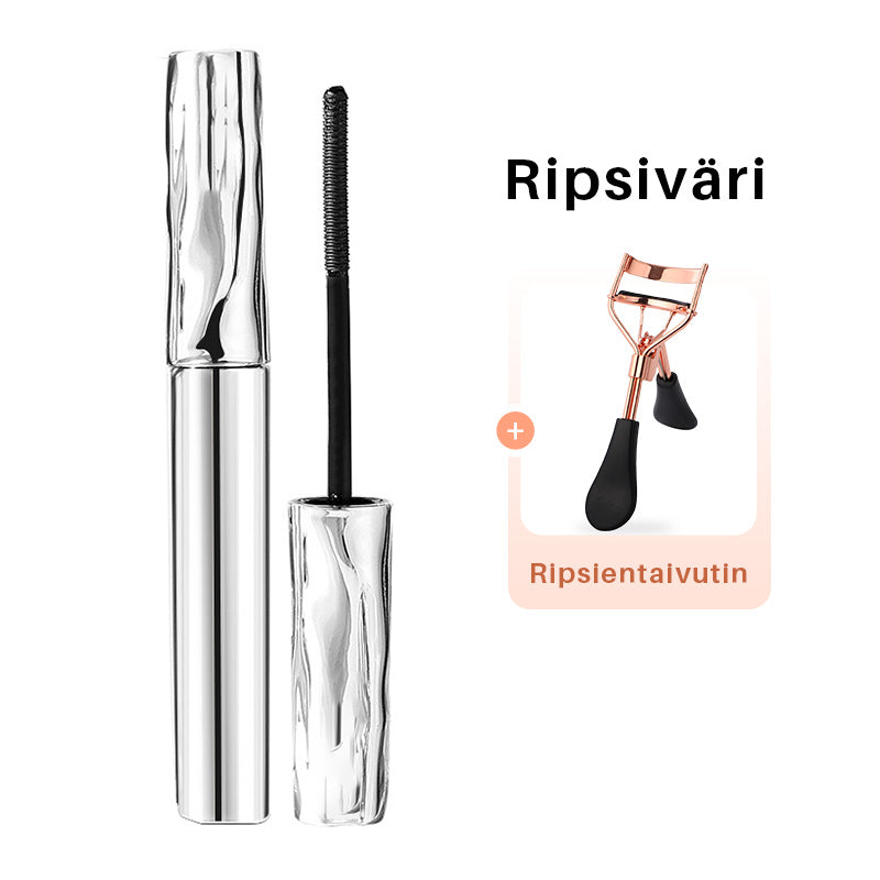 Vedenpitävä kuituripsiväri – Välitön pituus ja kiharuus