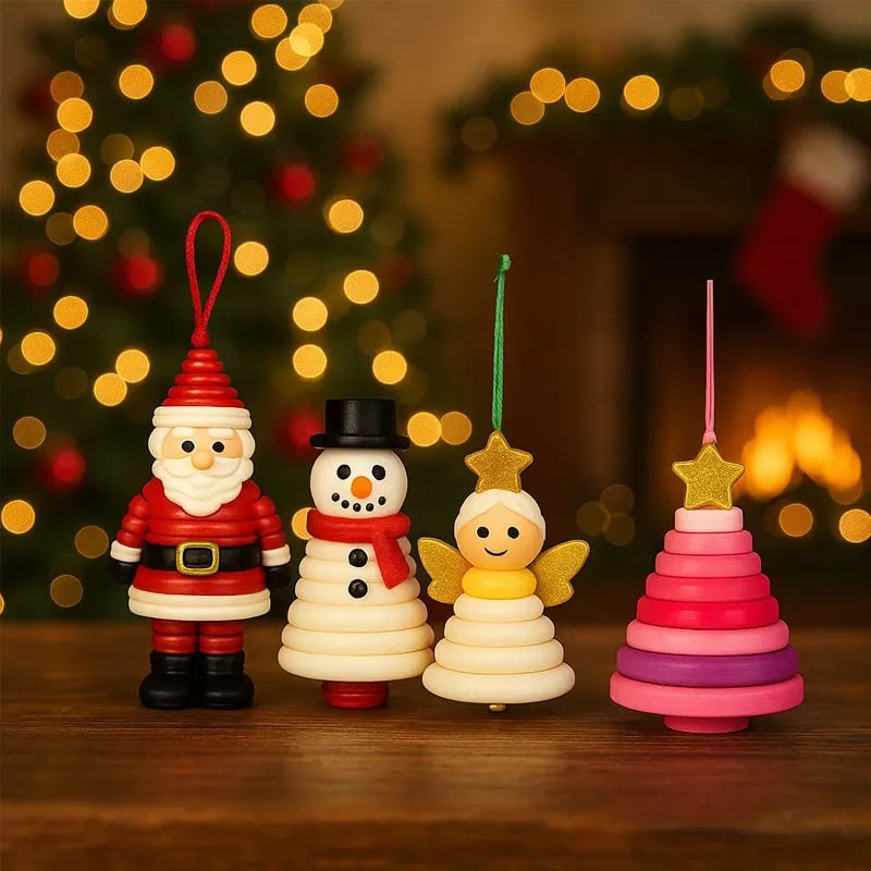 🎅Jouluale -50 % 🎁🎄 Tee se itse -napikoristesetti
