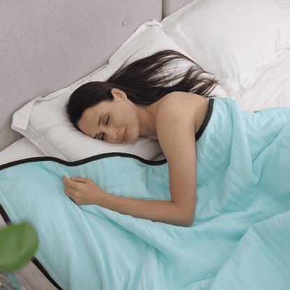 🛌💤 Kesän yötä rauhoittava jäähdyttävä jääpeitemies – Ice Cooling Calming Blanket