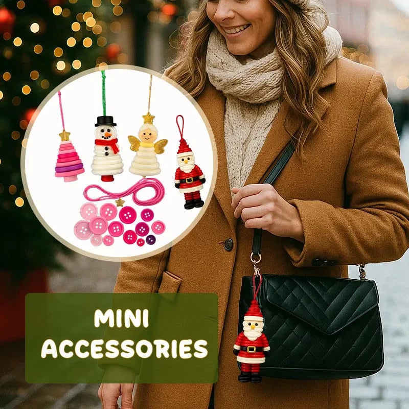 🎅Jouluale -50 % 🎁🎄 Tee se itse -napikoristesetti