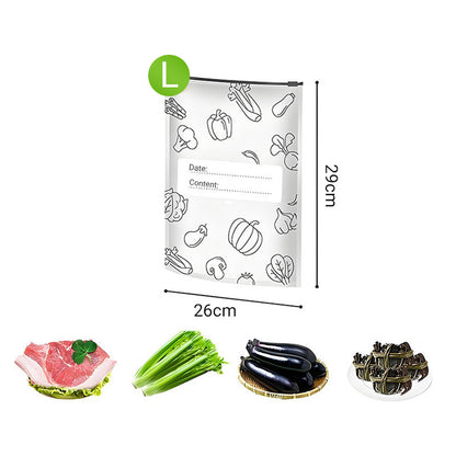 Uudelleenkäytettävät alumiinifolio- ja suljettavat säilytyspussit