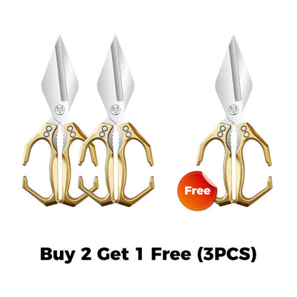 🎁 Monitoimiset raskaan sarjan keittiösakset