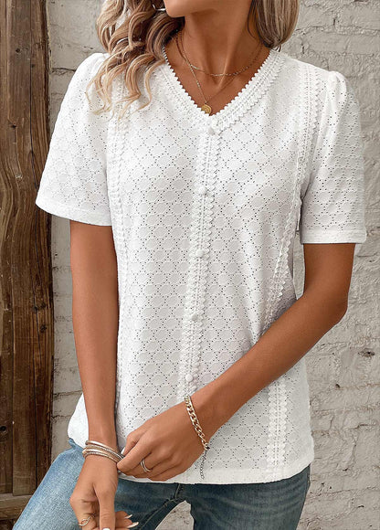 Naisille Kesän Uusi Lyhythihainen Paita