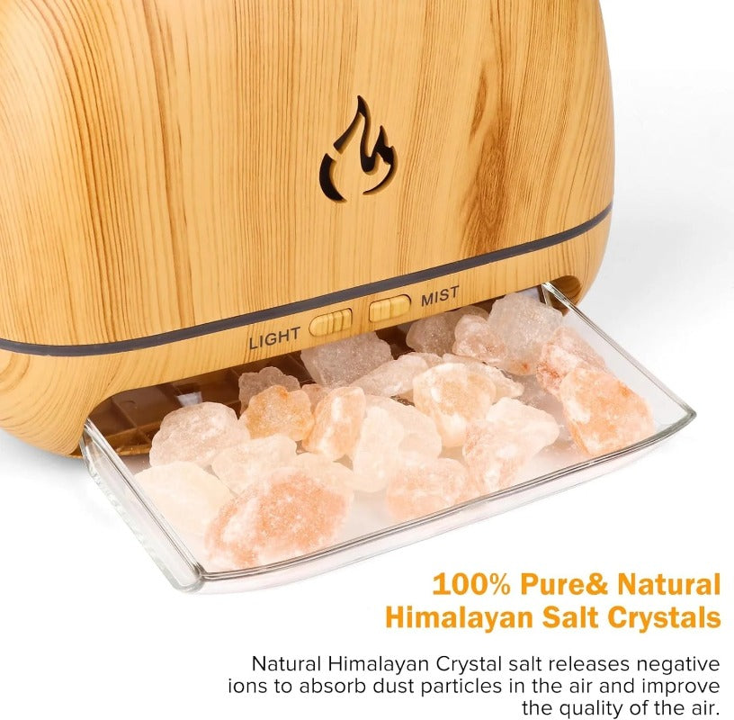 3-i-1 Himalaya saltbergduft diffuuseri