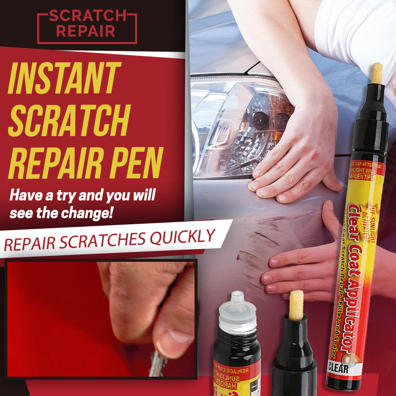 🚗 OSTA 1 SAAT 1 ILMAISEKSI! ✨ Instant Scratch Repair Pen - täyttää ja sekoittaa 60-luvulla, kirkaslakkaa kaikille auton väreille 🛠️📦