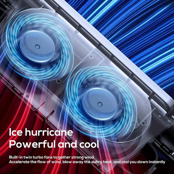 ❄️ Kesäale! ❄️ Kaksois-Turbovoimainen USB-Autotuulitin – Tehokkaa Tuulta Takatyyneynään