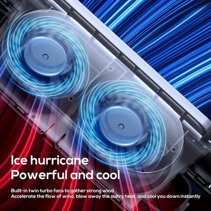 ❄️ Kesäale! ❄️ Kaksois-Turbovoimainen USB-Autotuulitin – Tehokkaa Tuulta Takatyyneynään