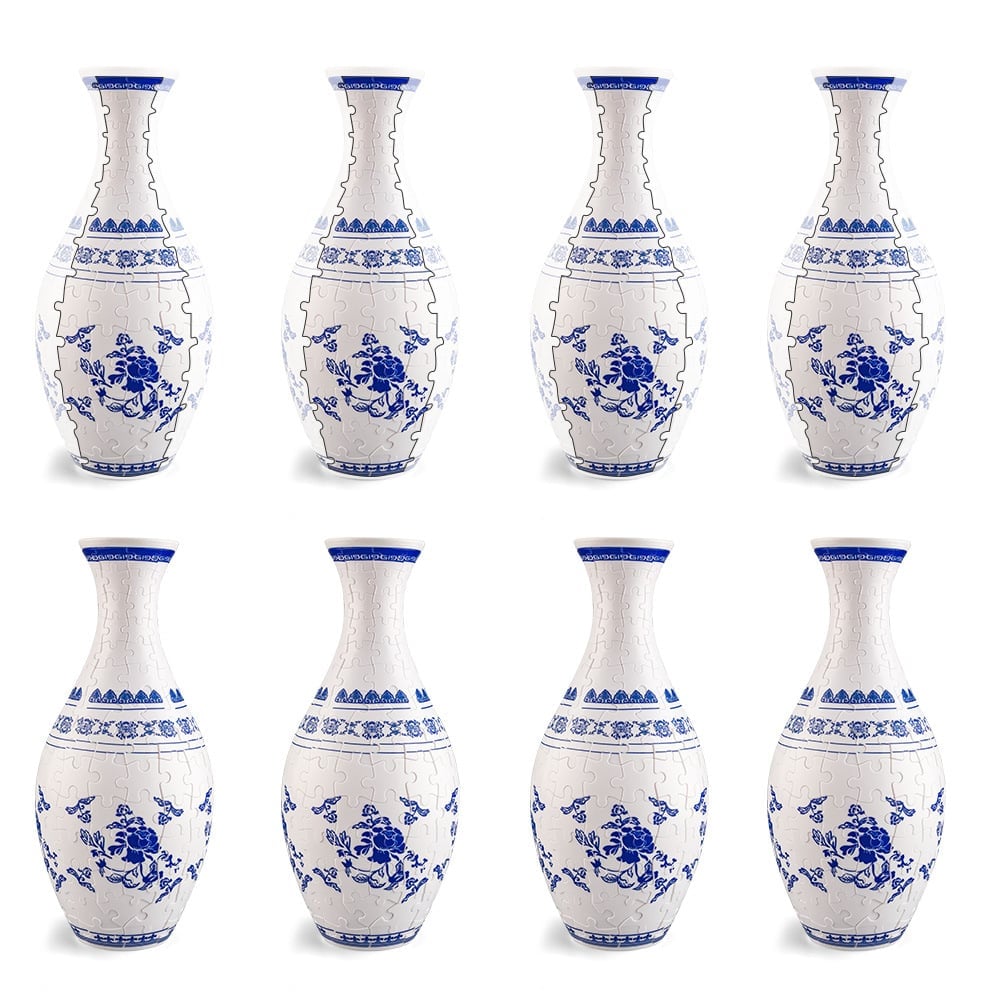 Täydellinen joululahja! - 3D-Taidepalapeli Maljakko