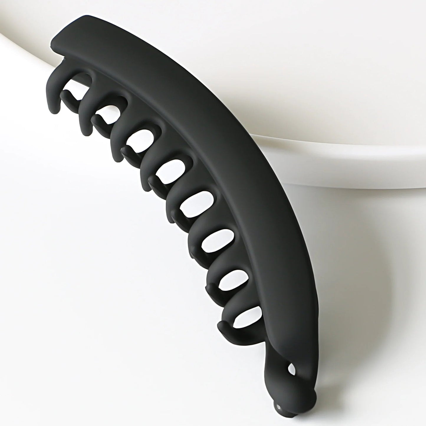 Suuret banaaniklipsit hiuksiin luistamattomat ponihäntäpitimet naisille ja tytöille