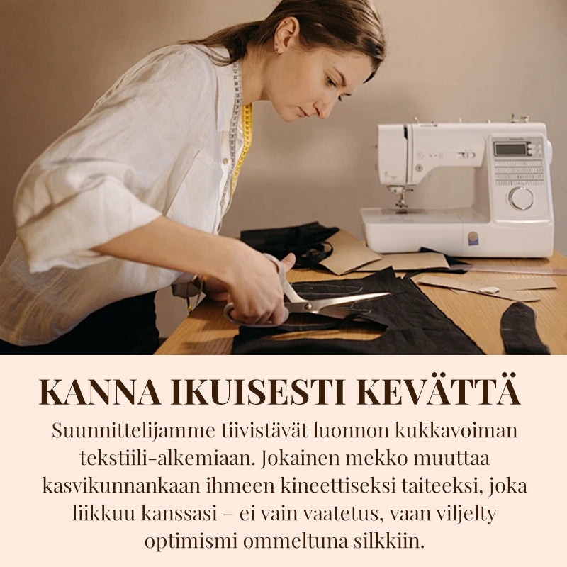 🌸 Viimeinen päivä! Erikoistarjous – 49 % ALENNUS 💃 Monikasvikuvioitu kukallinen kaskaadimekko