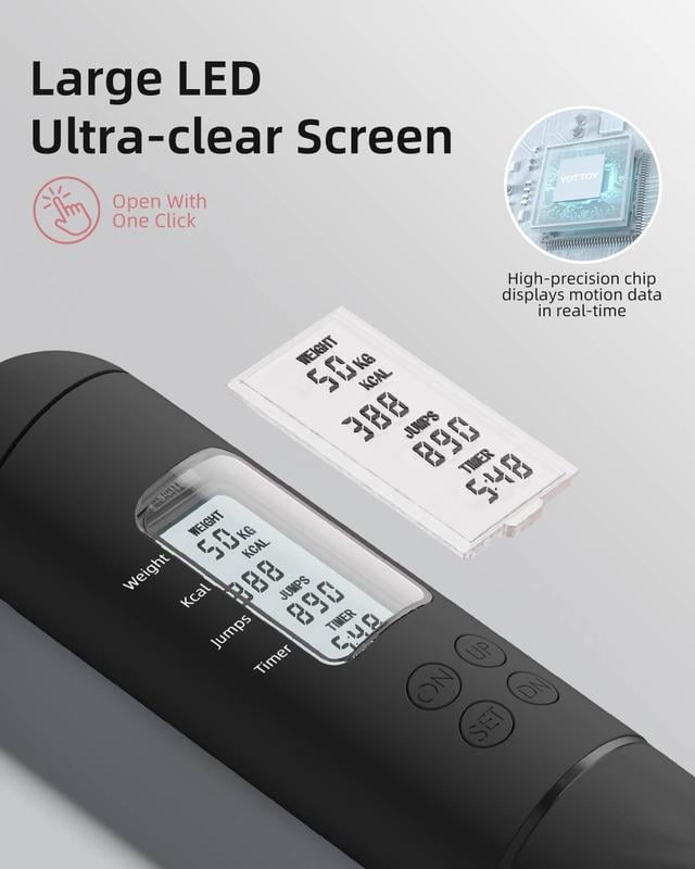 🔥 Hyppynaru laskurilla (narulla/ilman narua), painonpudotukseen, kaloreiden polttamiseen