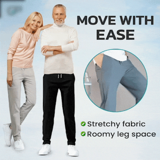🔥Last Day Sale 49%🔥Unisex Quick Dry Pull-on Stretch Housut