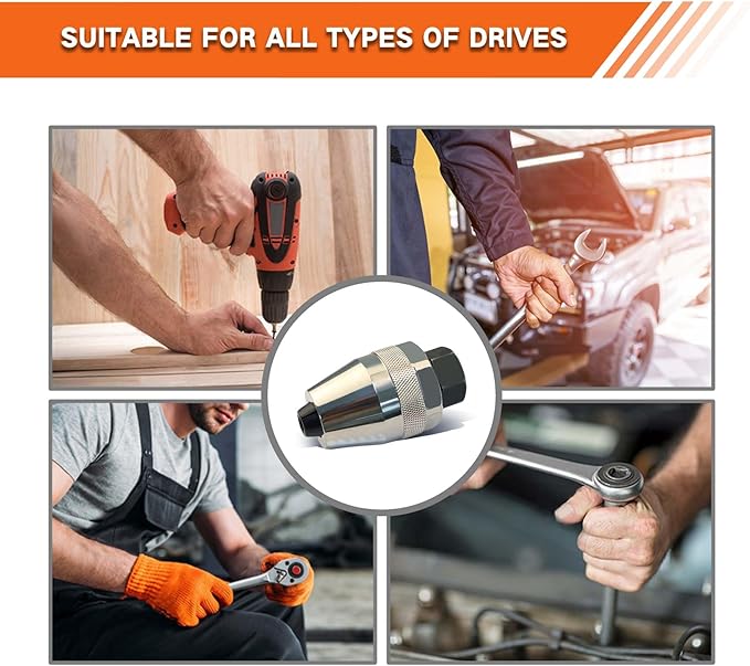 Vaurioituneen Pultin ja Ruuvinpoistotyökalu