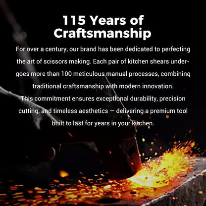 🎁 Monitoimiset raskaan sarjan keittiösakset