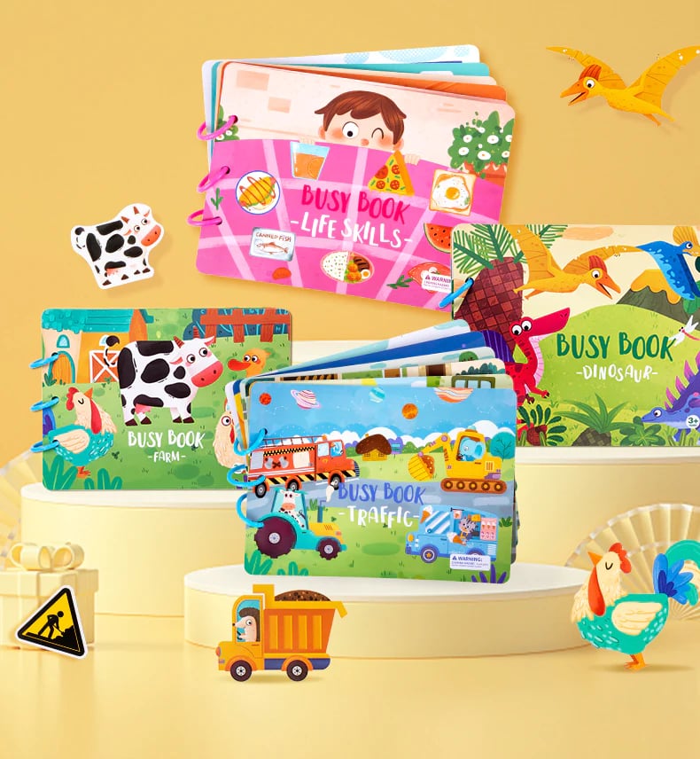 Varhaislapsuuden valistava hiljainen kirja hyödyllinen lasten älykkyydelle