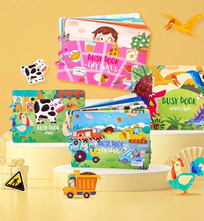 Varhaislapsuuden valistava hiljainen kirja hyödyllinen lasten älykkyydelle