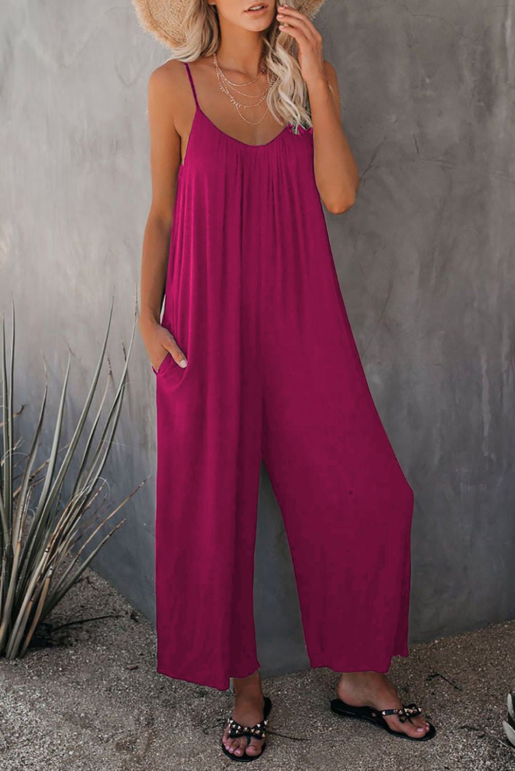 🌹Loose hihaton hihna Stretchy Jumpsuit