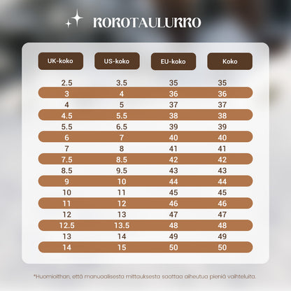 🔥VIIMEINEN PÄIVÄ! 50 % ALENNUS🔥 Liukumattomat lämpimät talvitennarit ilman nauhoja
