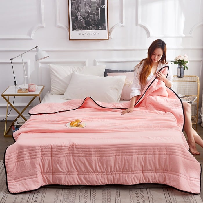 🛌💤 Kesän yötä rauhoittava jäähdyttävä jääpeitemies – Ice Cooling Calming Blanket