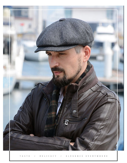 Vintage taidemaalarin baretti